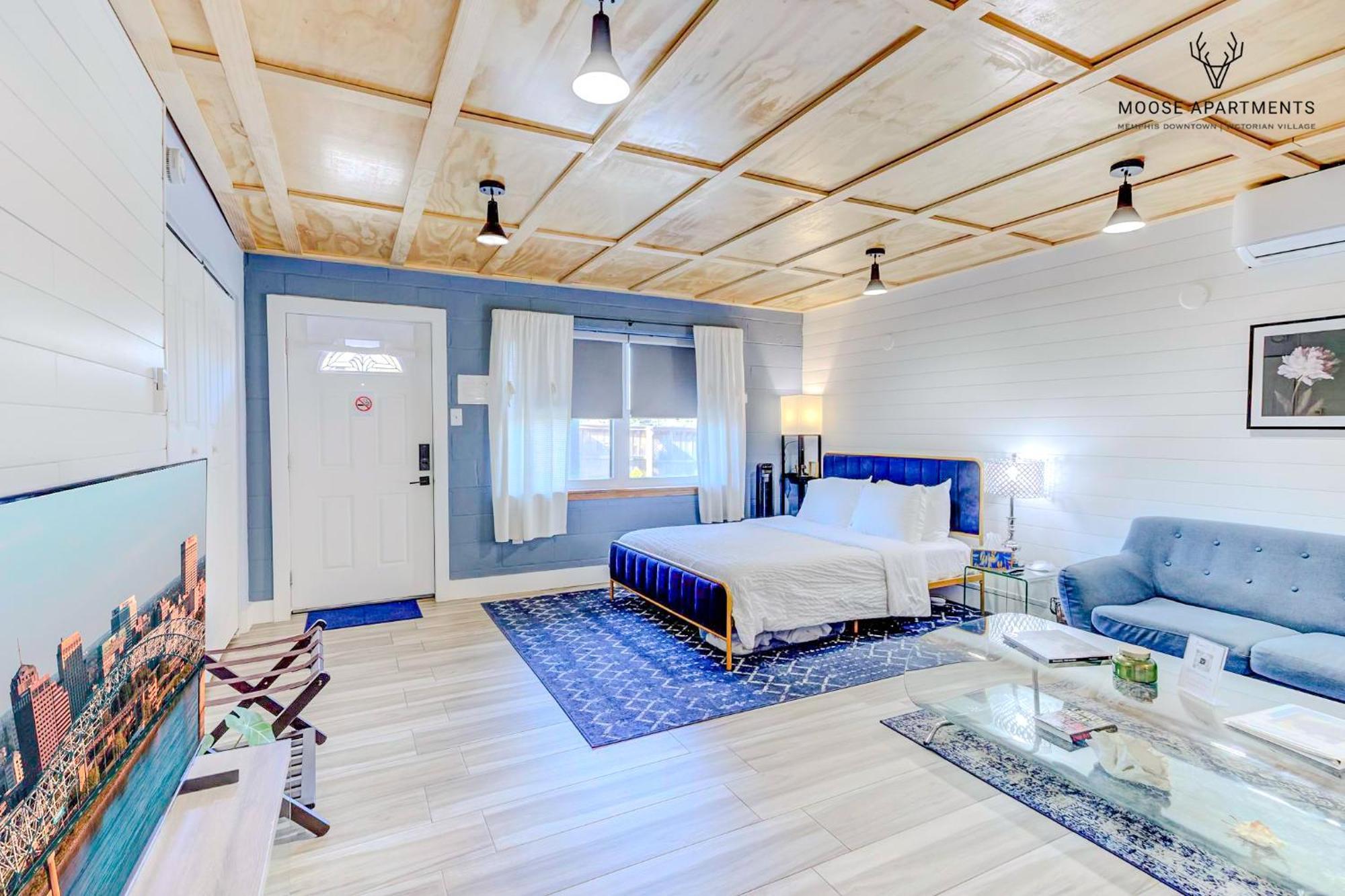 The Moose #3 - Modern Luxe Studio With Free Gated Parking & Wifi Memphis Eksteriør bilde