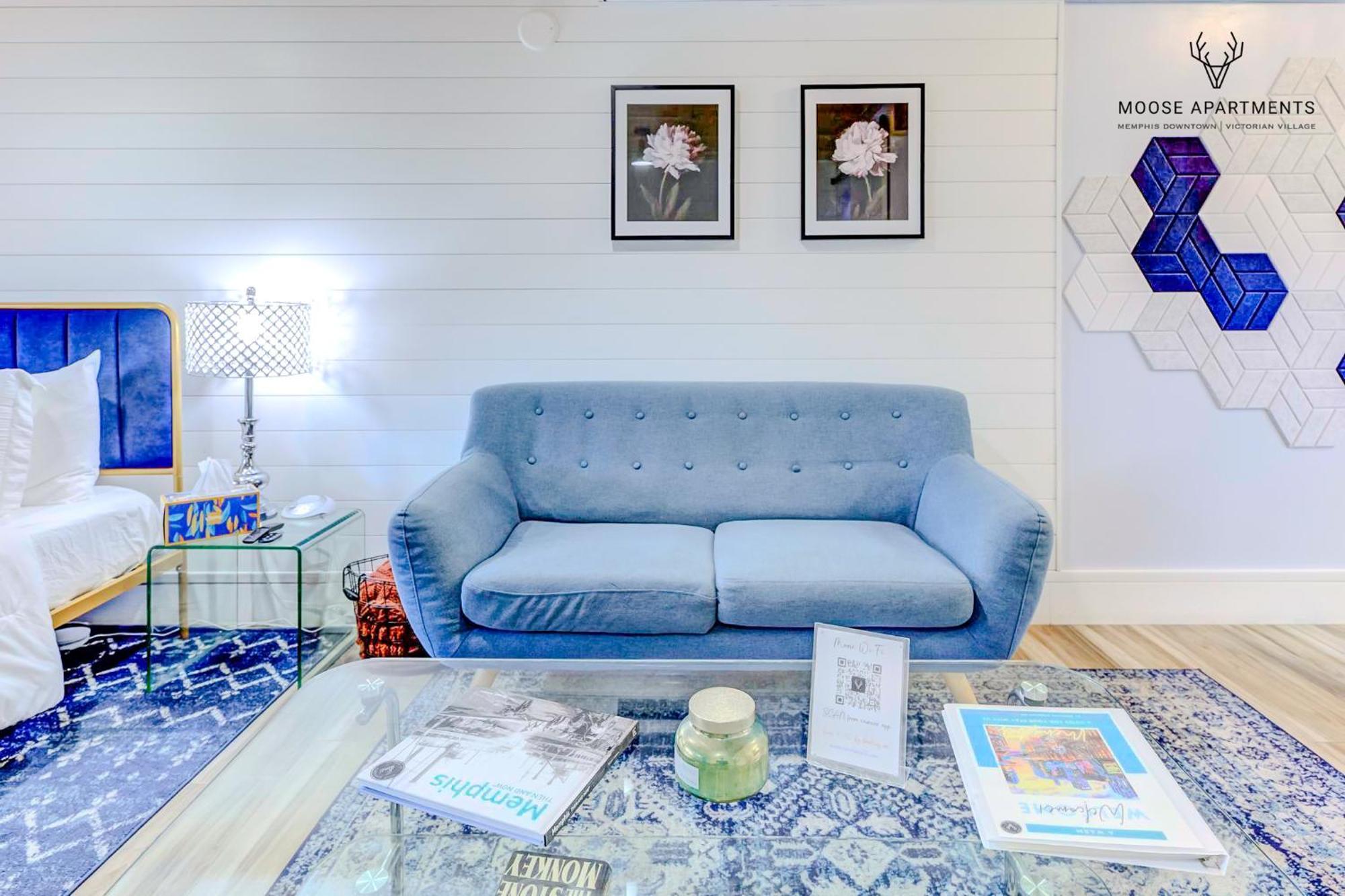 The Moose #3 - Modern Luxe Studio With Free Gated Parking & Wifi Memphis Eksteriør bilde