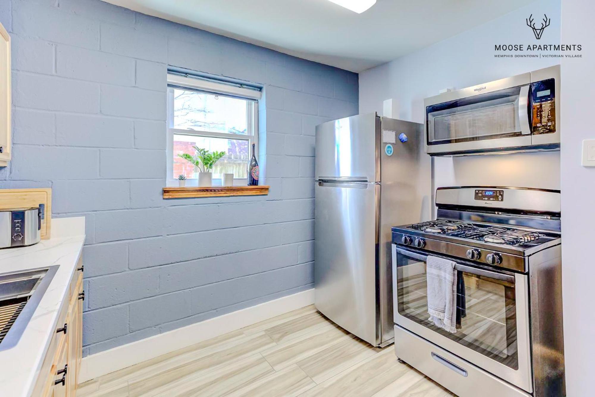 The Moose #3 - Modern Luxe Studio With Free Gated Parking & Wifi Memphis Eksteriør bilde